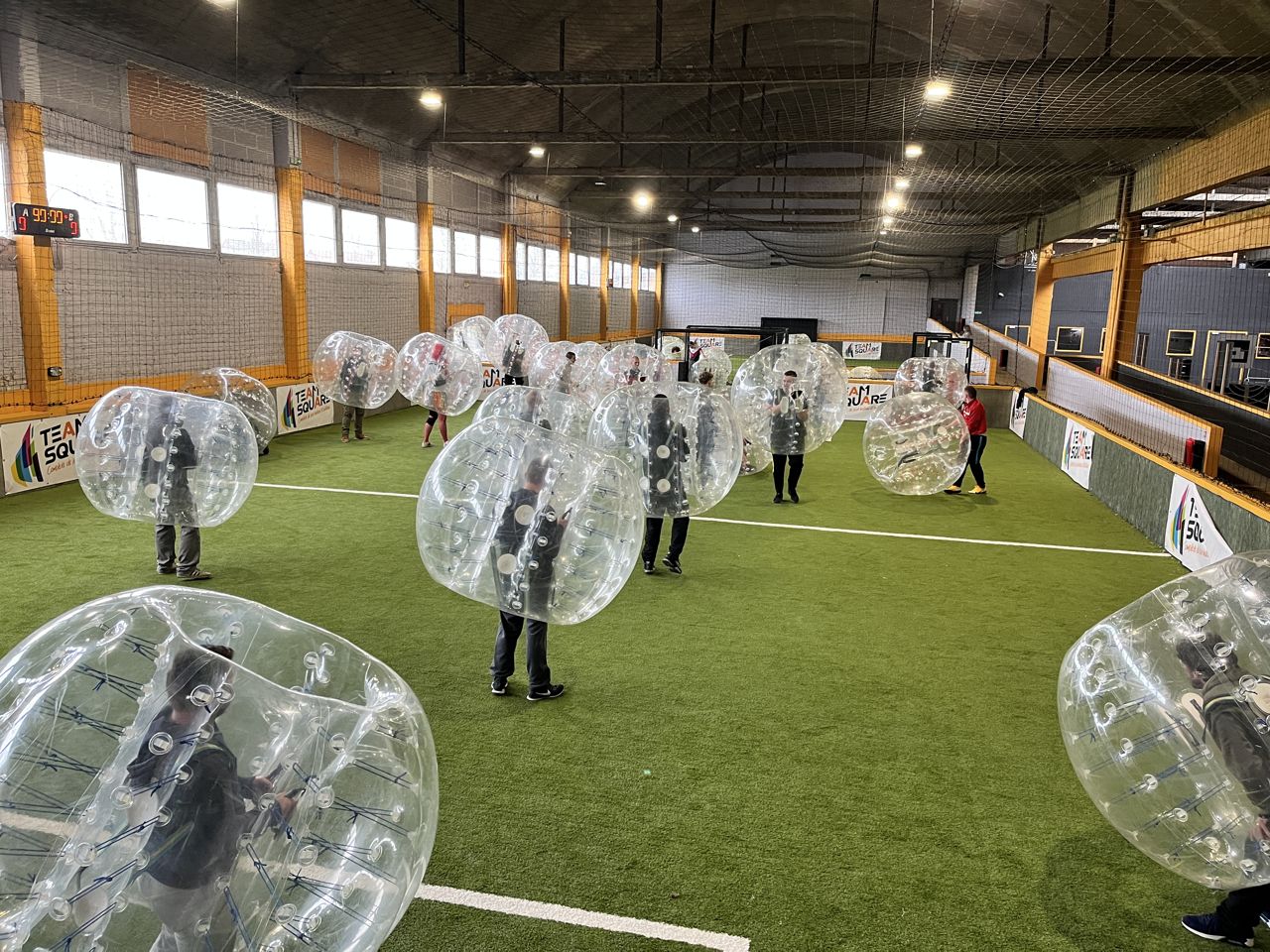 Bubble Foot à Arras chez Team Square