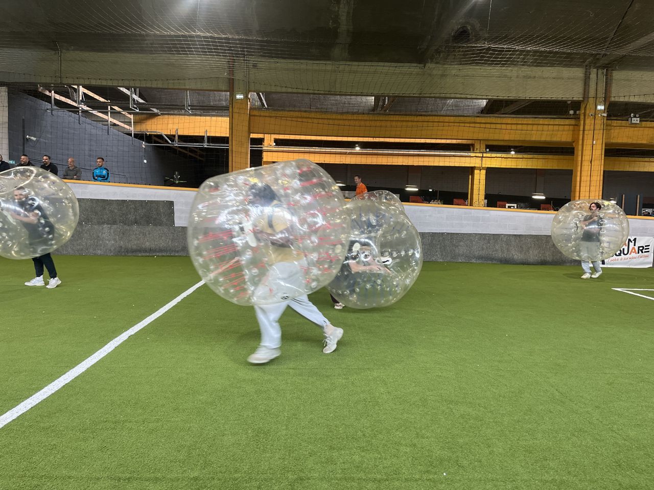 Bubble Foot chez Team Square